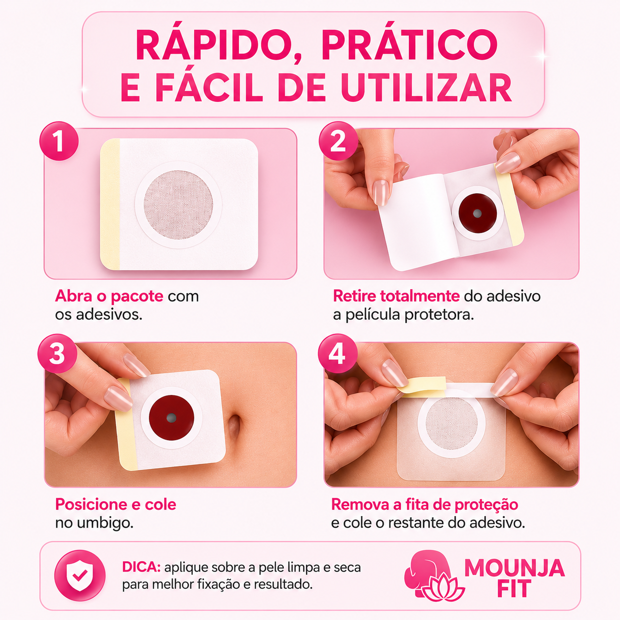 Modo de uso do Mounjafit